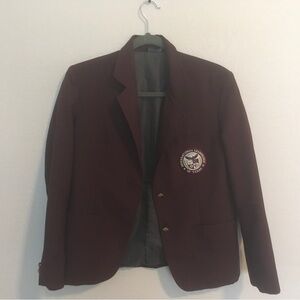 ILTexas Maroon Blazer (Size: 16R)